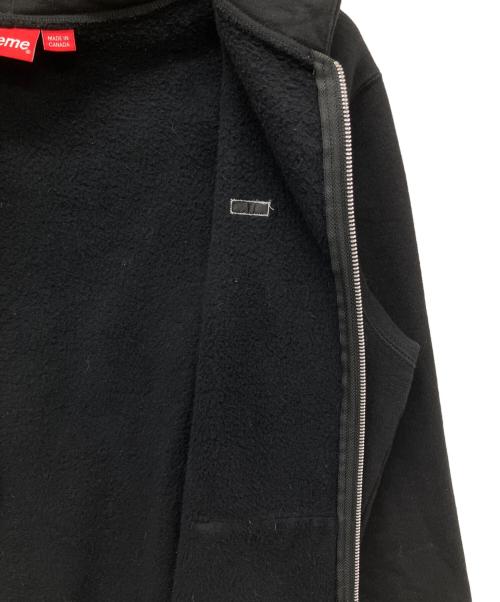 SUPREME（シュプリーム）SUPREME (シュプリーム) Reflective Small Box Zip Up Sweatshirt ブラック サイズ:Mの古着・服飾アイテム
