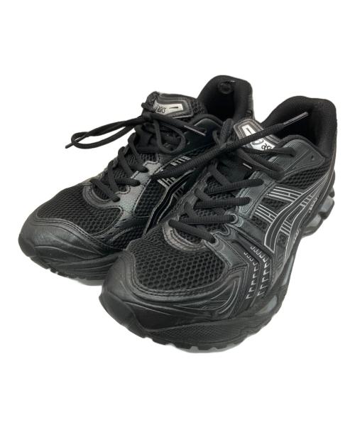 asics（アシックス）asics (アシックス) ローカットスニーカー ブラック サイズ:27の古着・服飾アイテム