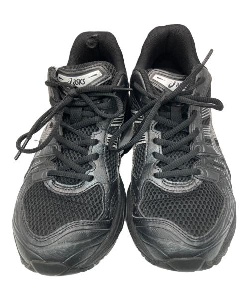asics（アシックス）asics (アシックス) ローカットスニーカー ブラック サイズ:27の古着・服飾アイテム