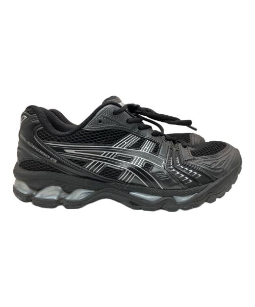 asics（アシックス）asics (アシックス) ローカットスニーカー ブラック サイズ:27の古着・服飾アイテム