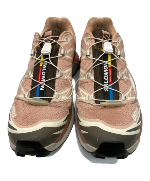SALOMON（サロモン）SALOMON (サロモン) スニーカー ピンク×ブラウン サイズ:27の古着・服飾アイテム