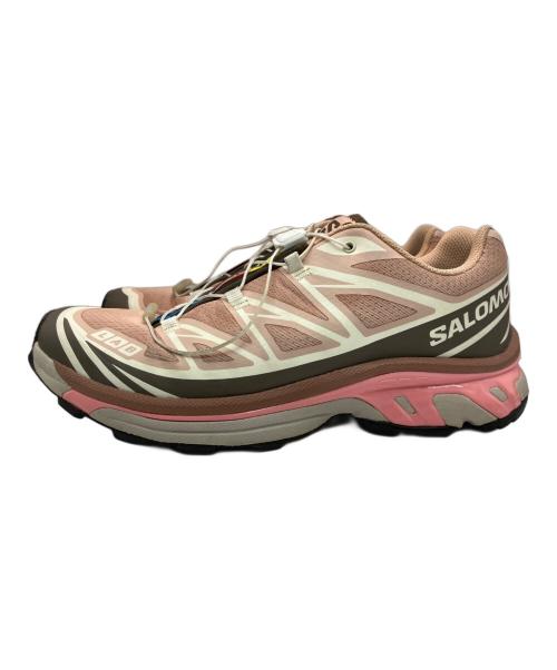 SALOMON（サロモン）SALOMON (サロモン) スニーカー ピンク×ブラウン サイズ:27の古着・服飾アイテム