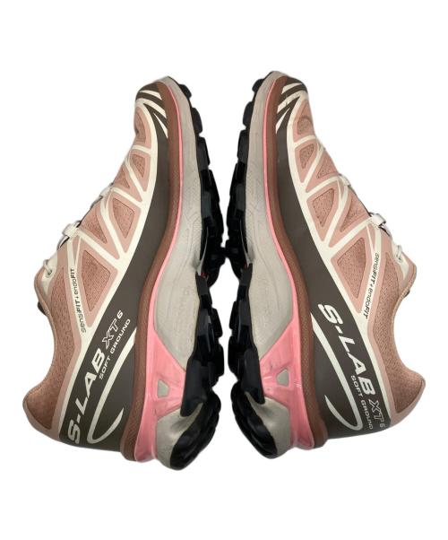 SALOMON（サロモン）SALOMON (サロモン) スニーカー ピンク×ブラウン サイズ:27の古着・服飾アイテム