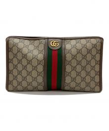 GUCCI（グッチ）の古着「セカンドバッグ」｜ベージュ
