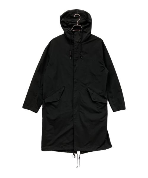 INHERIT（インヘリット）INHERIT (インヘリット) TAION (タイオン) フーデッドコート ブラック サイズ:Mの古着・服飾アイテム