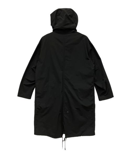 INHERIT（インヘリット）INHERIT (インヘリット) TAION (タイオン) フーデッドコート ブラック サイズ:Mの古着・服飾アイテム