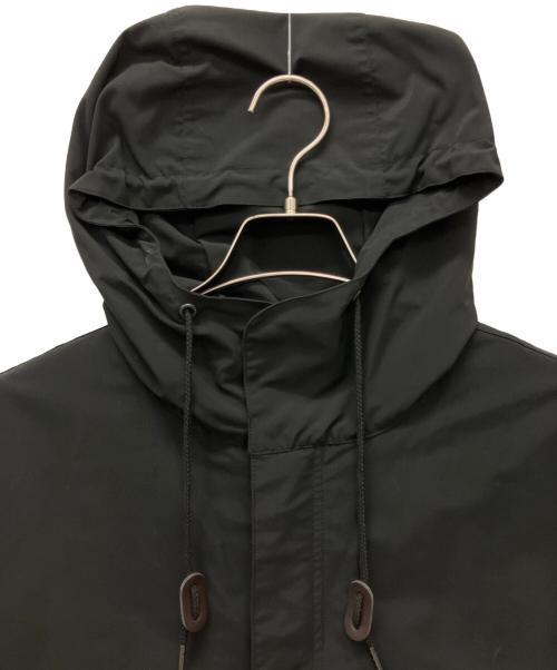 INHERIT（インヘリット）INHERIT (インヘリット) TAION (タイオン) フーデッドコート ブラック サイズ:Mの古着・服飾アイテム