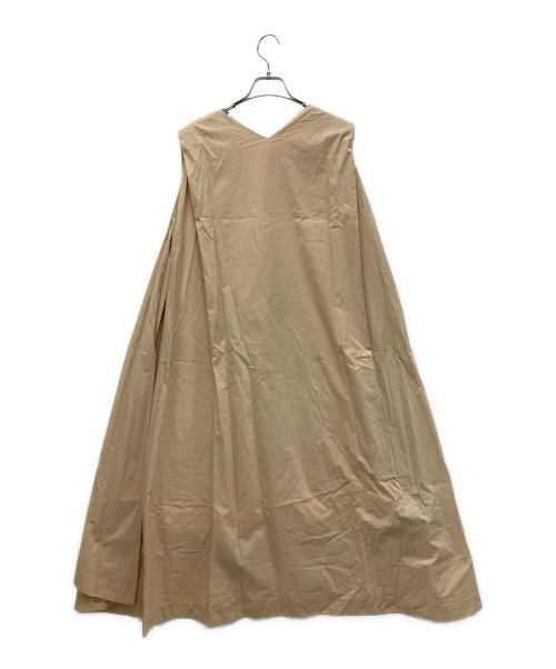 Ameri（アメリ）Ameri (アメリ) ノースリーブワンピース ベージュ サイズ:不明の古着・服飾アイテム