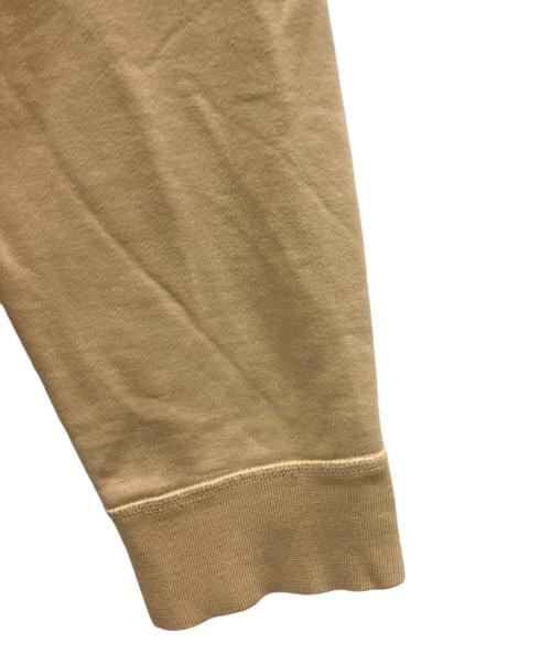 BURBERRY BLUE LABEL（バーバリー ブルー レーベル）BURBERRY BLUE LABEL (バーバリー ブルー レーベル) ジップアップスウェット ベージュ サイズ:Lの古着・服飾アイテム