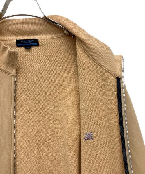 BURBERRY BLUE LABEL（バーバリー ブルー レーベル）BURBERRY BLUE LABEL (バーバリー ブルー レーベル) ジップアップスウェット ベージュ サイズ:Lの古着・服飾アイテム