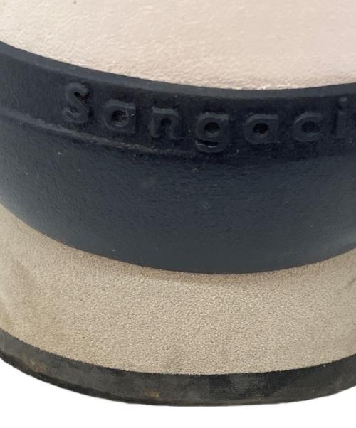 Sangacio（サンガッチョ）SANGACIO (サンガッチョ) ローカットスニーカー ホワイト サイズ:28の古着・服飾アイテム