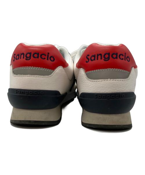 Sangacio（サンガッチョ）SANGACIO (サンガッチョ) ローカットスニーカー ホワイト サイズ:28の古着・服飾アイテム