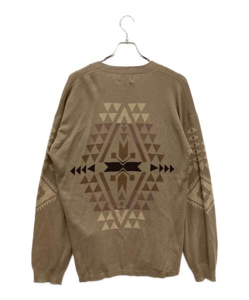 PENDLETON（ペンドルトン）PENDLETON (ペンドルトン) 薄手カーディガン ブラウン サイズ:L 未使用品の古着・服飾アイテム