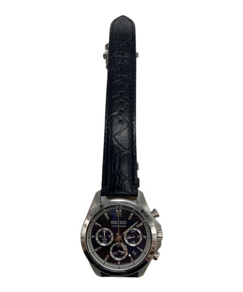 SEIKO（セイコー）SEIKO (セイコー) クロノグラフ ネイビーの古着・服飾アイテム