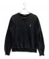 POLO RALPH LAUREN（ポロ・ラルフローレン）の古着「裏起毛スウェット」｜ブラック