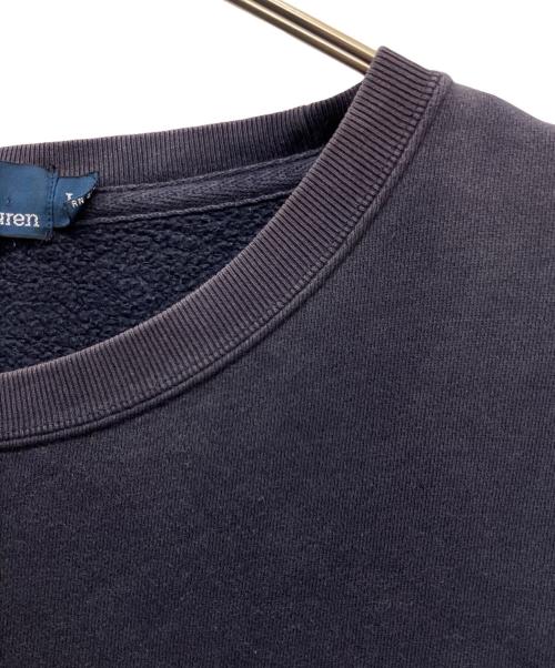 POLO RALPH LAUREN（ポロ・ラルフローレン）POLO RALPH LAUREN (ポロ・ラルフローレン) 裏起毛スウェット ネイビー サイズ:Lの古着・服飾アイテム