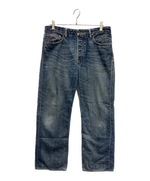 POLO RALPH LAUREN（ポロ・ラルフローレン）POLO RALPH LAUREN (ポロ・ラルフローレン) ボタンフライデニムパンツ インディゴ サイズ:不明の古着・服飾アイテム