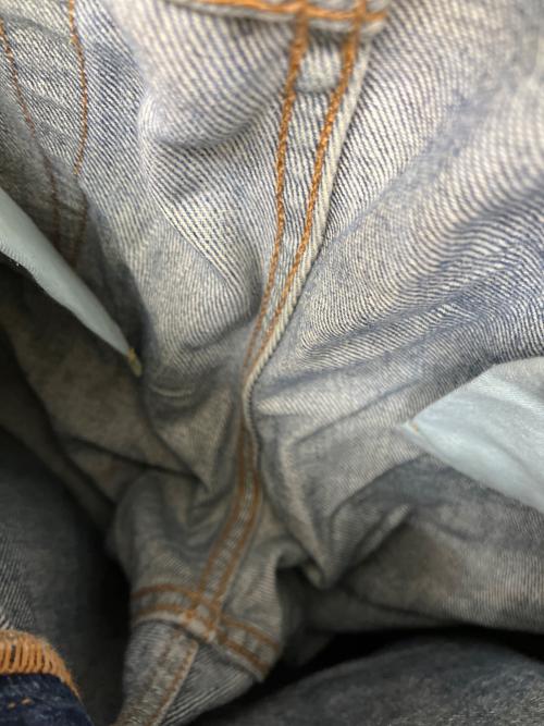 POLO RALPH LAUREN（ポロ・ラルフローレン）POLO RALPH LAUREN (ポロ・ラルフローレン) ボタンフライデニムパンツ インディゴ サイズ:不明の古着・服飾アイテム