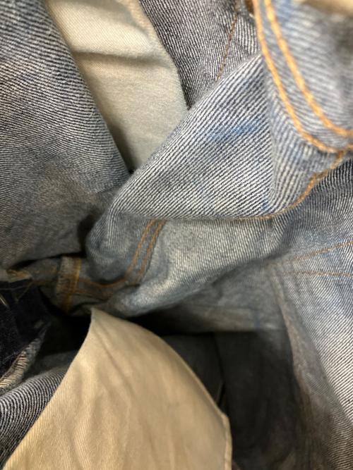 RRL（ダブルアールエル）RRL (ダブルアールエル) ボタンフライデニムパンツ インディゴ サイズ:31×30の古着・服飾アイテム