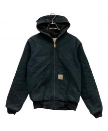 CarHartt（カーハート）の古着「ダック地裏地サーマルアクティブジャケット」｜ブラック