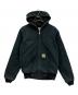 CarHartt（カーハート）の古着「ダック地裏地サーマルアクティブジャケット」｜ブラック