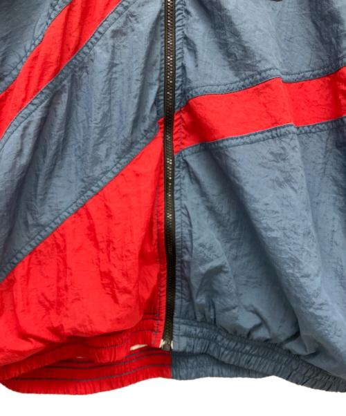 NIKE（ナイキ）NIKE (ナイキ) ナイロンジャケット ブルー×レッド サイズ:Mの古着・服飾アイテム