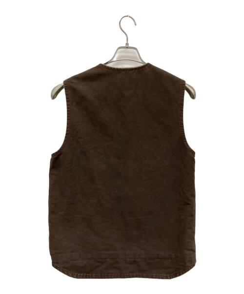 CarHartt（カーハート）CarHartt (カーハート) 裏ボアベスト ブラウン サイズ:不明の古着・服飾アイテム