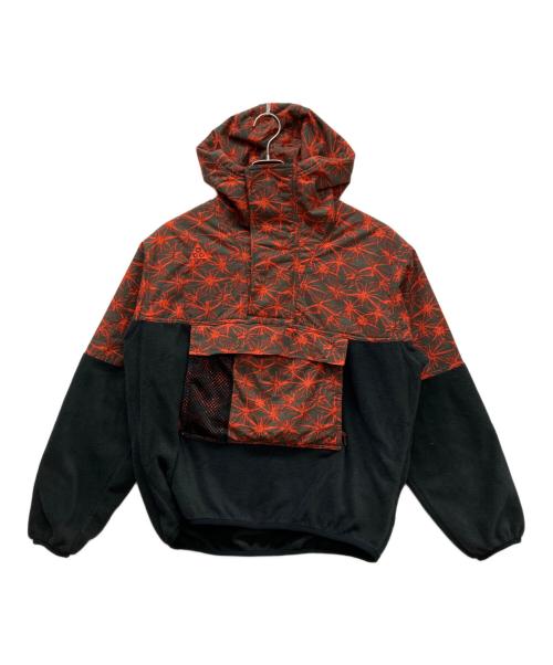 NIKE（ナイキ）NIKE (ナイキ) アノラックパーカー レッド×グレー サイズ:Mの古着・服飾アイテム