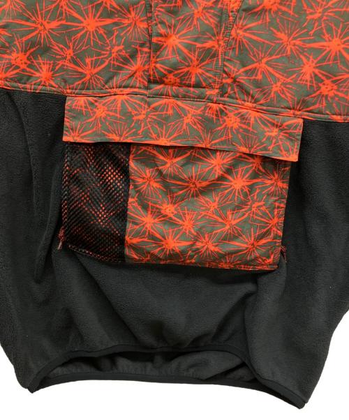 NIKE（ナイキ）NIKE (ナイキ) アノラックパーカー レッド×グレー サイズ:Mの古着・服飾アイテム