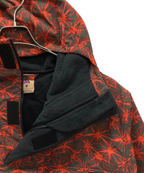 NIKE（ナイキ）NIKE (ナイキ) アノラックパーカー レッド×グレー サイズ:Mの古着・服飾アイテム
