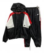 NIKEナイキ）の古着「セットアップジャージ」｜ブラック×レッド