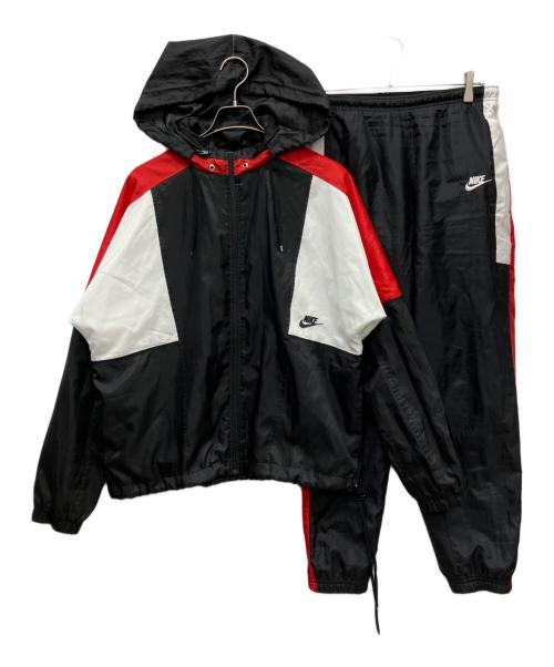 NIKE（ナイキ）NIKE (ナイキ) セットアップジャージ ブラック×レッド サイズ:Mの古着・服飾アイテム