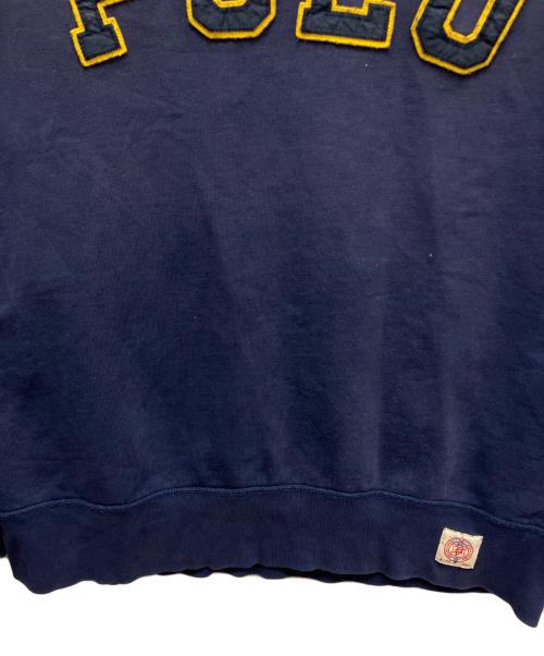 POLO RALPH LAUREN（ポロ・ラルフローレン）POLO RALPH LAUREN (ポロ・ラルフローレン) ボートネックスウェット ネイビー サイズ:Lの古着・服飾アイテム