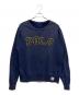 POLO RALPH LAUREN（ポロ・ラルフローレン）の古着「ボートネックスウェット」｜ネイビー