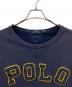 中古・古着 POLO RALPH LAUREN (ポロ・ラルフローレン) ボートネックスウェット ネイビー サイズ:L：5000円
