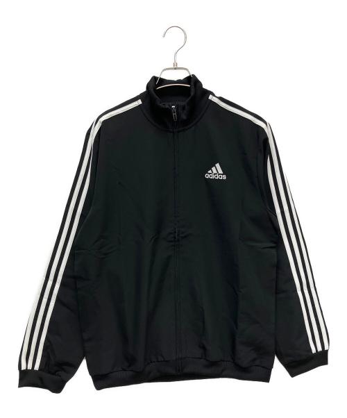 adidas（アディダス）adidas (アディダス) スリーストライプストラックスーツ ブラック サイズ:M 未使用品の古着・服飾アイテム