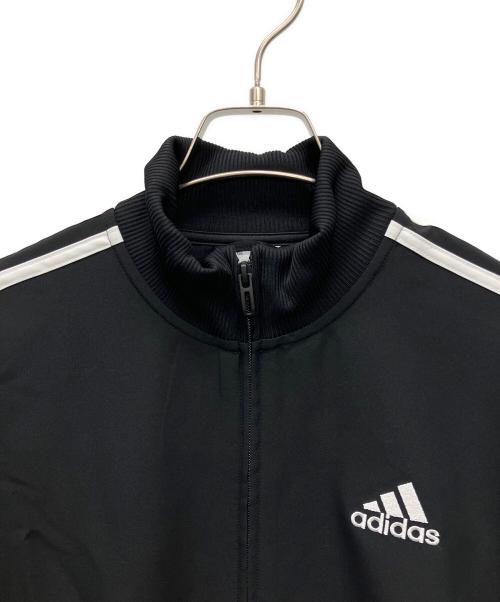 adidas（アディダス）adidas (アディダス) スリーストライプストラックスーツ ブラック サイズ:M 未使用品の古着・服飾アイテム
