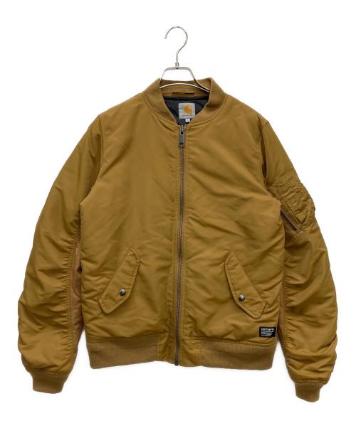 CarHartt（カーハート）CarHartt (カーハート) アシュトンボンバージャケット ブラウン サイズ:Sの古着・服飾アイテム