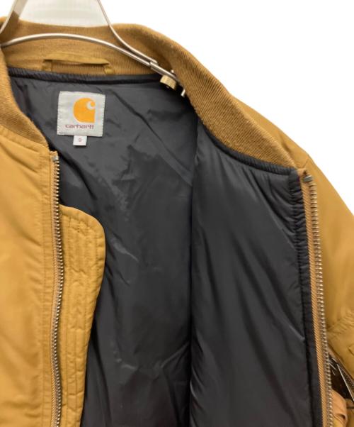 CarHartt（カーハート）CarHartt (カーハート) アシュトンボンバージャケット ブラウン サイズ:Sの古着・服飾アイテム