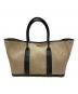 HERMES (エルメス) トートバッグ ホワイト×ブラック：120000円