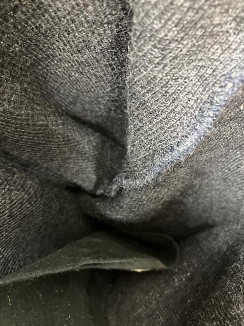 confect（コンフェクト）confect (コンフェクト) ウールパンツ ネイビー サイズ:Lの古着・服飾アイテム