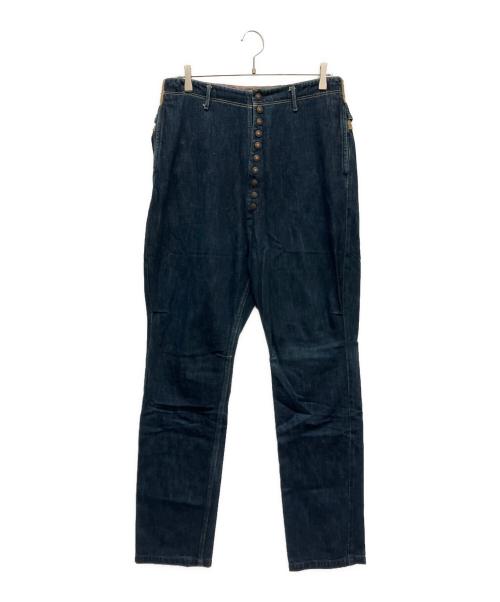 KAPITAL（キャピタル）KAPITAL (キャピタル) ドッキングサルエルパンツ インディゴ サイズ:不明の古着・服飾アイテム
