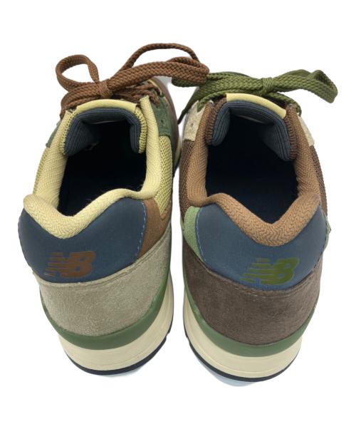 NEW BALANCE（ニューバランス）NEW BALANCE (ニューバランス) スニーカー カーキ×ブラウン サイズ:26の古着・服飾アイテム