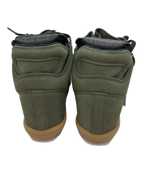 Sangacio（サンガッチョ）SANGACIO (サンガッチョ) スニーカー カーキ サイズ:24の古着・服飾アイテム