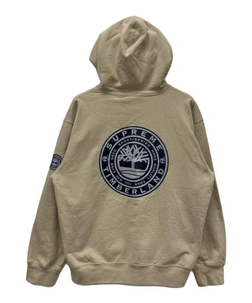 SUPREME（シュプリーム）SUPREME (シュプリーム) Timberland (ティンバーランド) プルオーバーパーカー ベージュ サイズ:XLの古着・服飾アイテム
