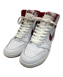 NIKE（ナイキ）の古着「ハイカットスニーカー」｜ホワイト×レッド