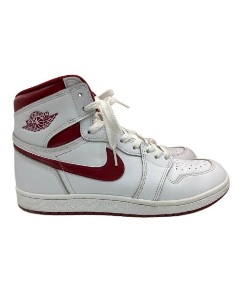 NIKE（ナイキ）NIKE (ナイキ) ハイカットスニーカー ホワイト×レッド サイズ:28の古着・服飾アイテム