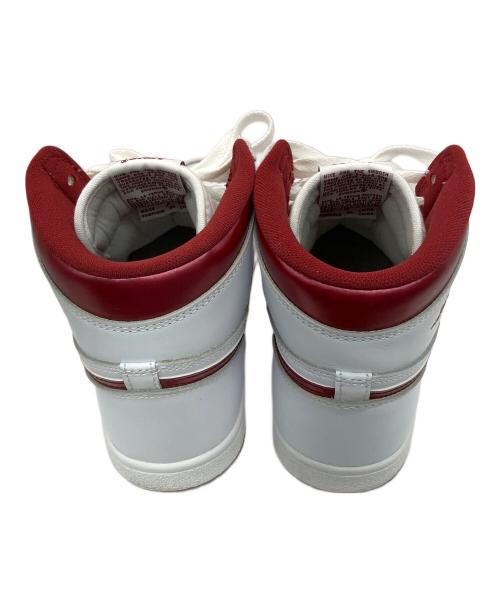NIKE（ナイキ）NIKE (ナイキ) ハイカットスニーカー ホワイト×レッド サイズ:28の古着・服飾アイテム