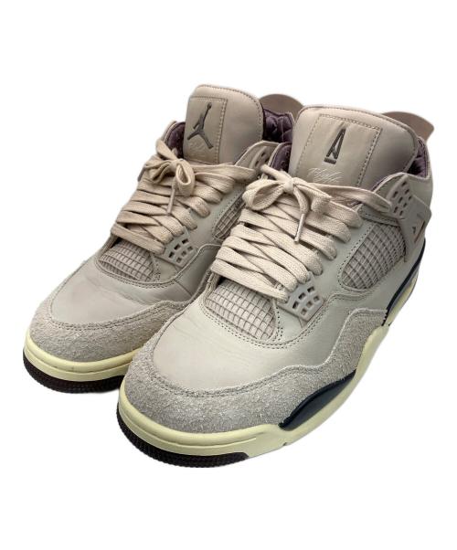 NIKE（ナイキ）NIKE (ナイキ) A Ma Maniere (ア・マ・マニエール) WMNS AIR JORDAN 4 RETRO OG ベージュ サイズ:29.5ｃｍの古着・服飾アイテム