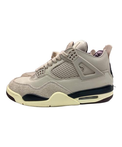NIKE（ナイキ）NIKE (ナイキ) A Ma Maniere (ア・マ・マニエール) WMNS AIR JORDAN 4 RETRO OG ベージュ サイズ:29.5ｃｍの古着・服飾アイテム